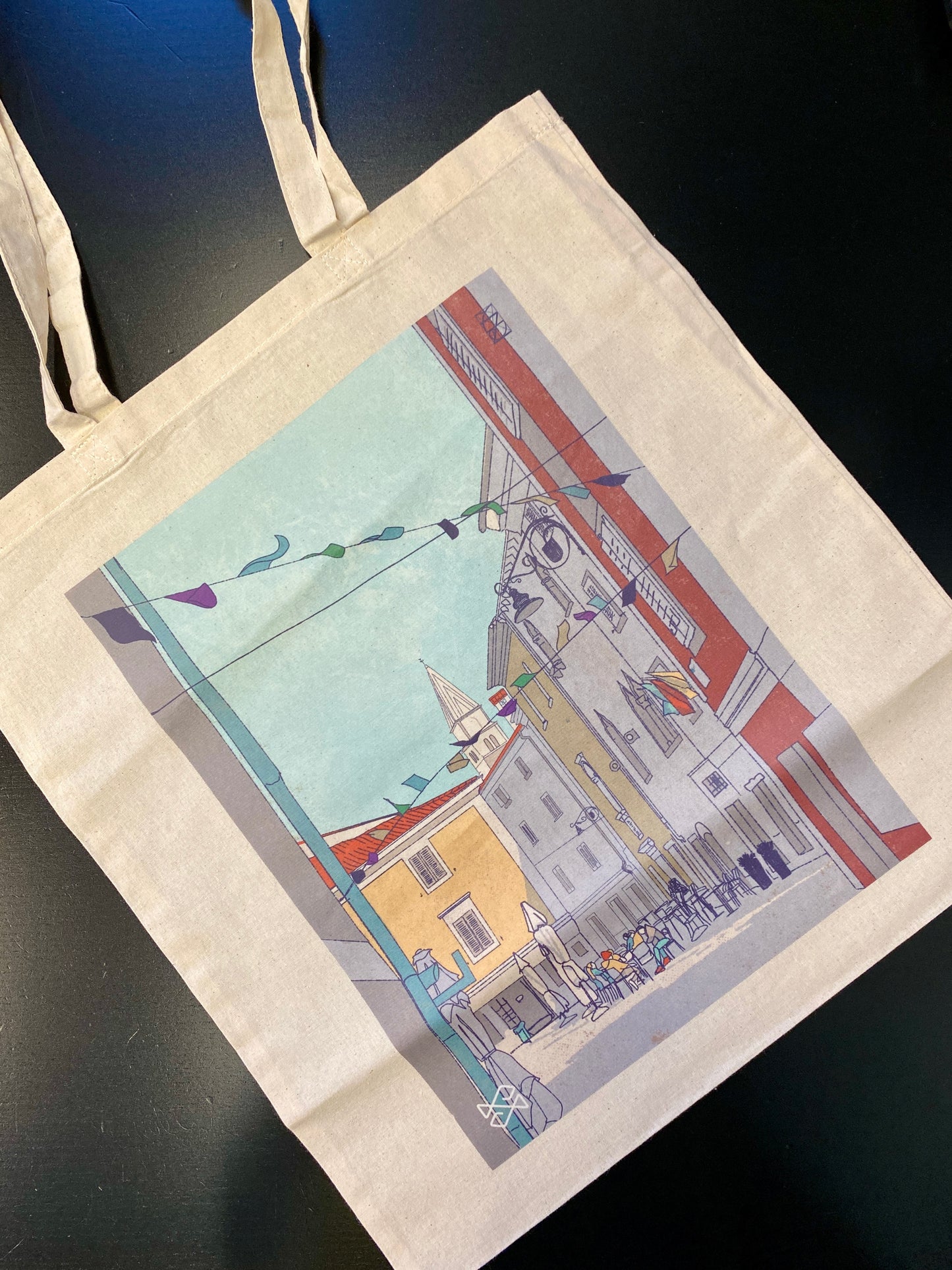 Cotton tote bag VisitIzola ART