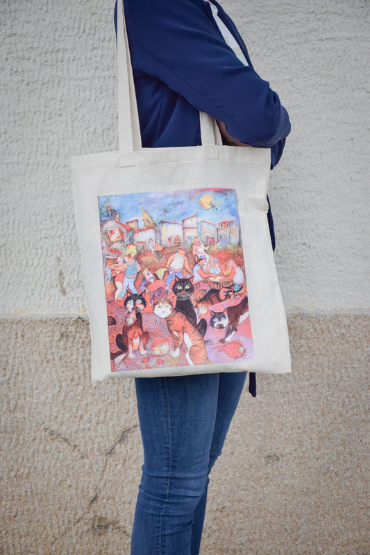 Borsa in cotone Visitizola ART