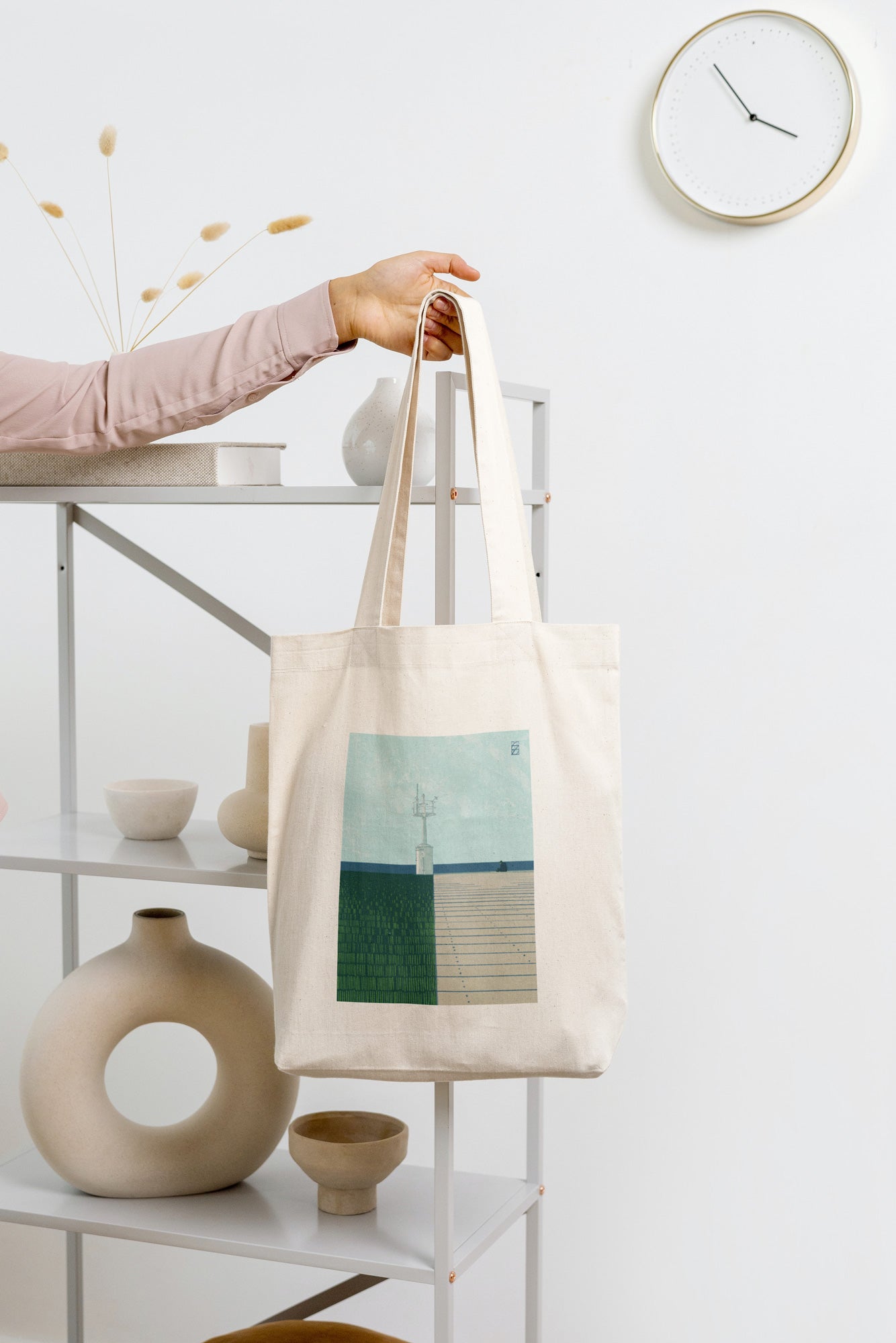 Cotton tote bag VisitIzola ART